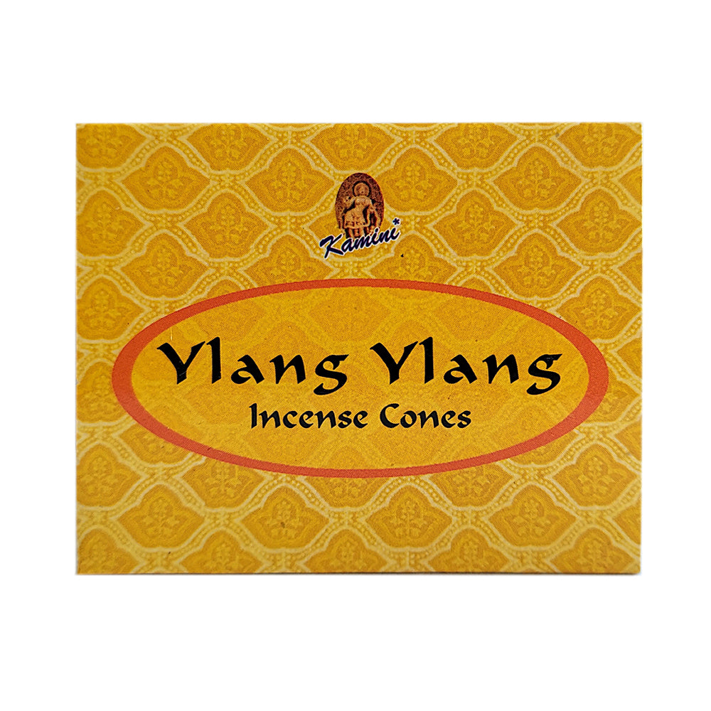 Kamini Ylang Ylang Incense Cones | Incense | Wiccan Center