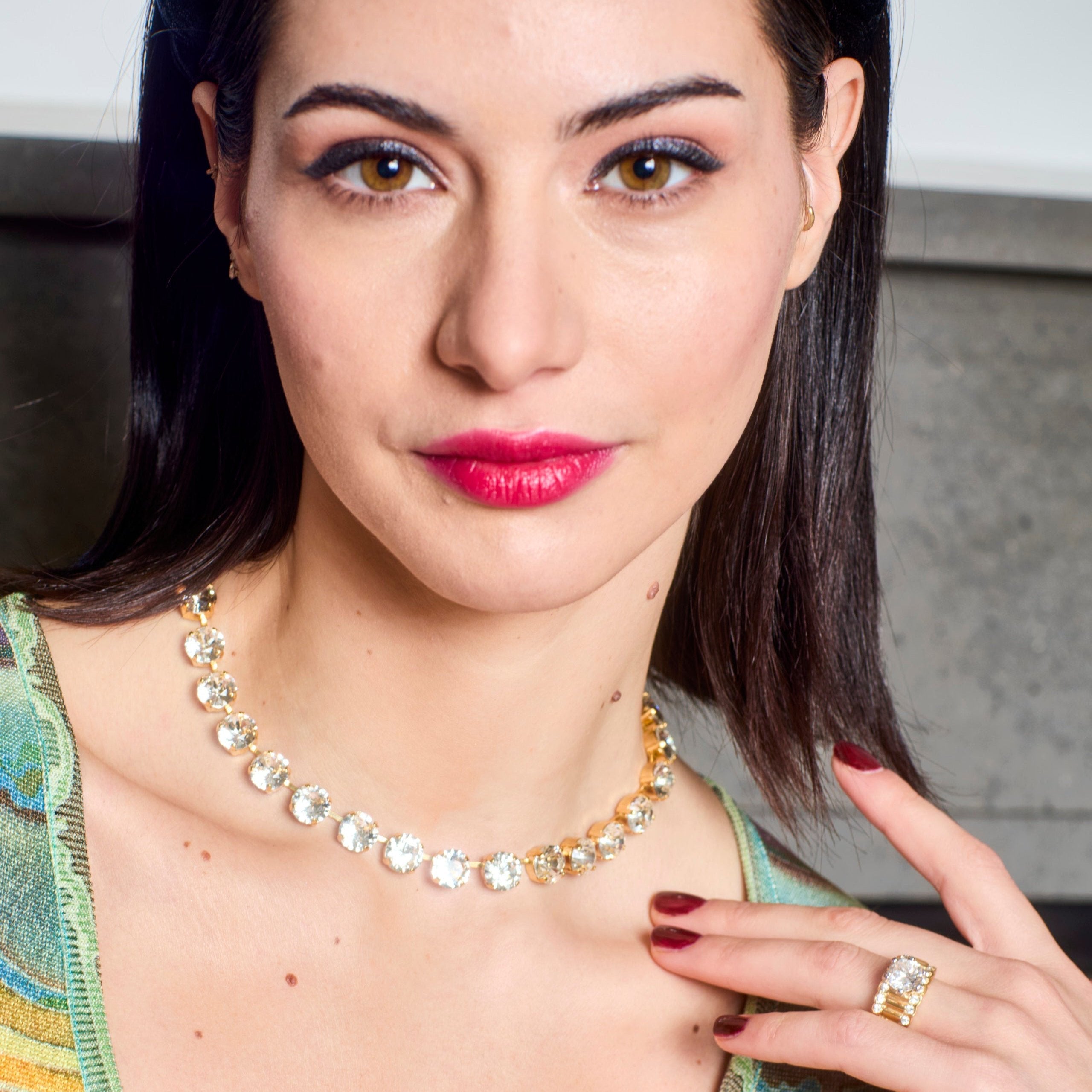 Daphne Crystal Riviera Necklace Pre Order