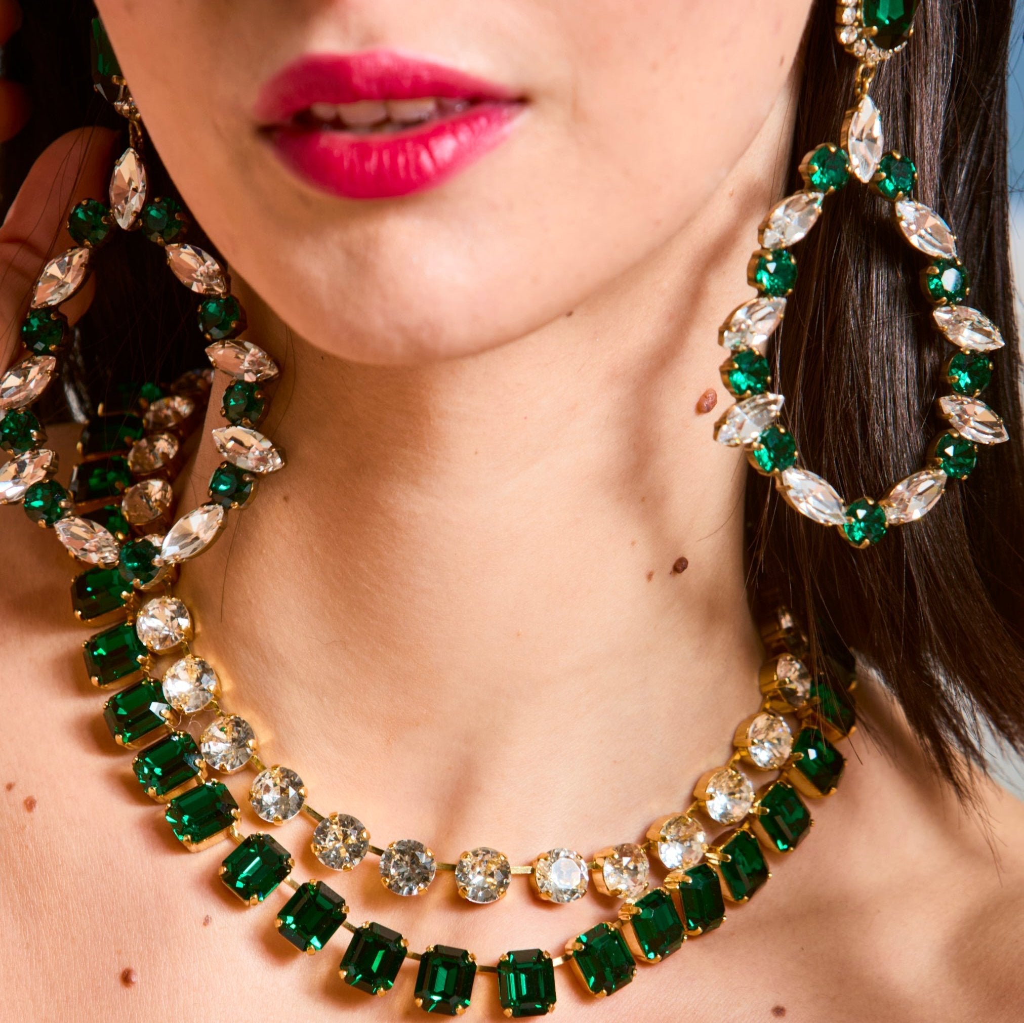Daphne Crystal Riviera Necklace Pre Order
