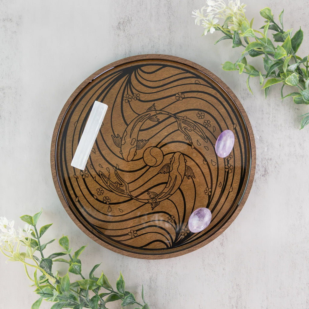 Koi Fish Pond Tray | | Wiccan Center