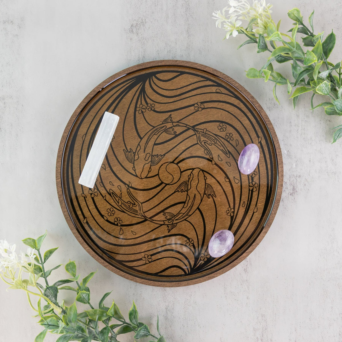 Koi Fish Pond Tray | | Wiccan Center