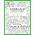 Coloring Book For Self Healing: Affirmations and Mandalas of Love & Gratitude - Paperback | Books | Wiccan Center