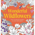 Wonderful Wildflowers Coloring Book: Over 75 Natural Wonders to Color and Explore - Paperback