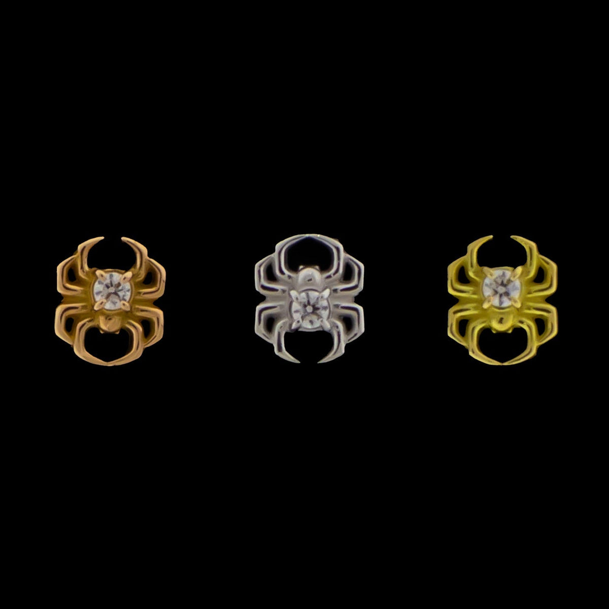 Arneida - 18KT Gold Threadless End | Threadless End | Wiccan Center