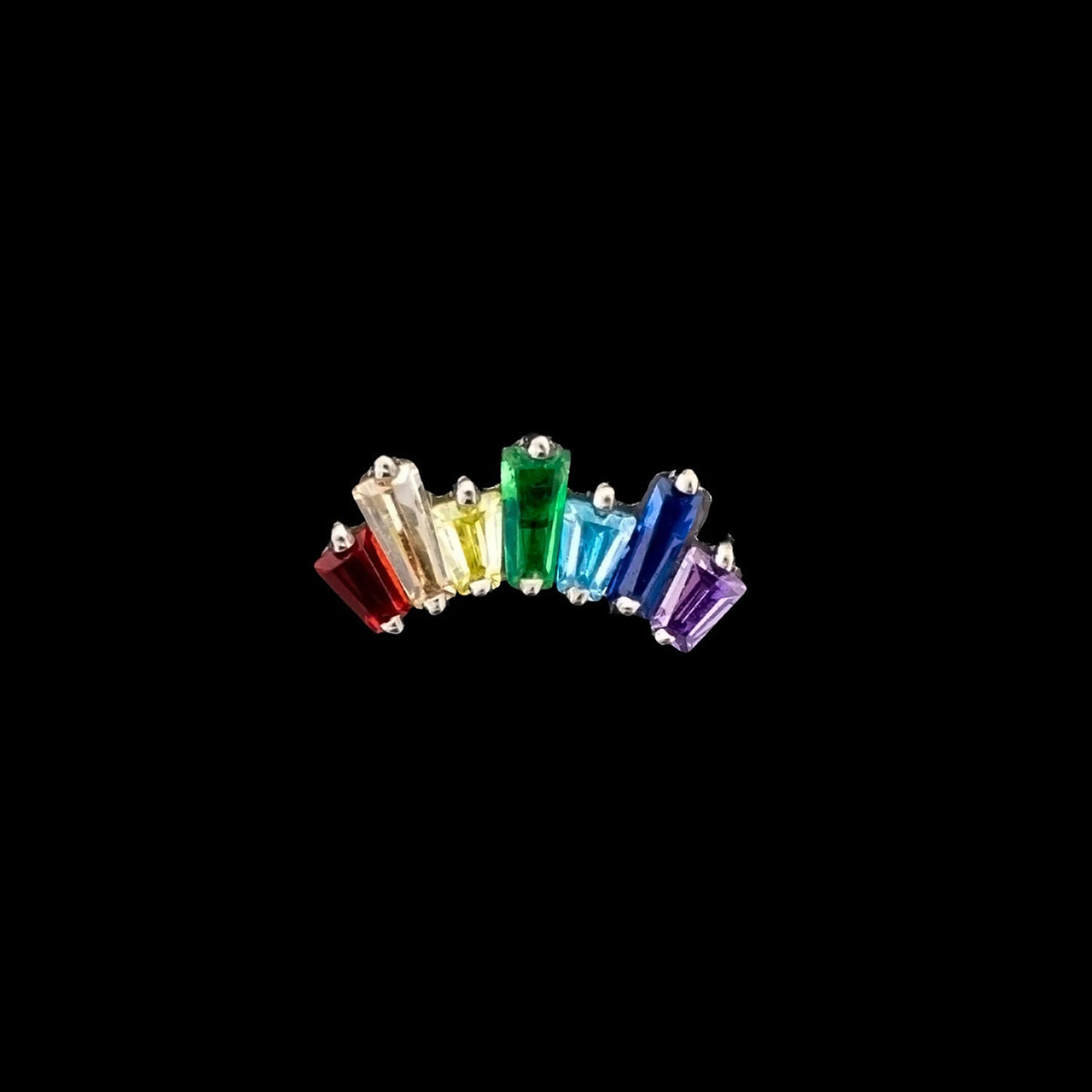 Bridger Rainbow - Threadless | Body Jewelry | Wiccan Center