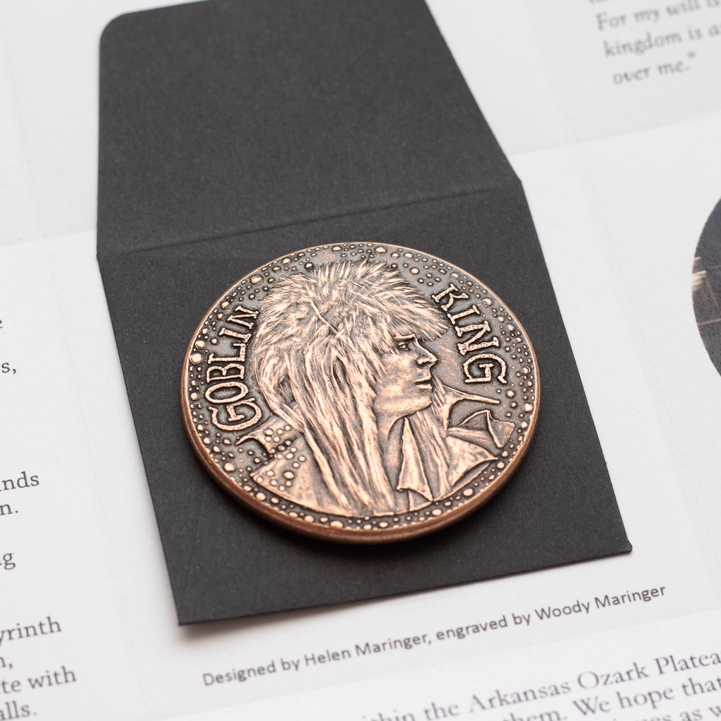 Labyrinth | Goblin King and Goblin City Copper Coin | | Wiccan Center