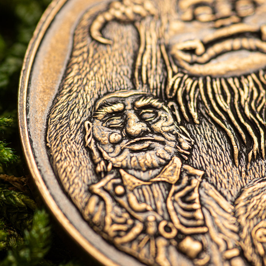 Labyrinth | Should You Need Us Bronze Friendship Token | Artwork | Wiccan Center