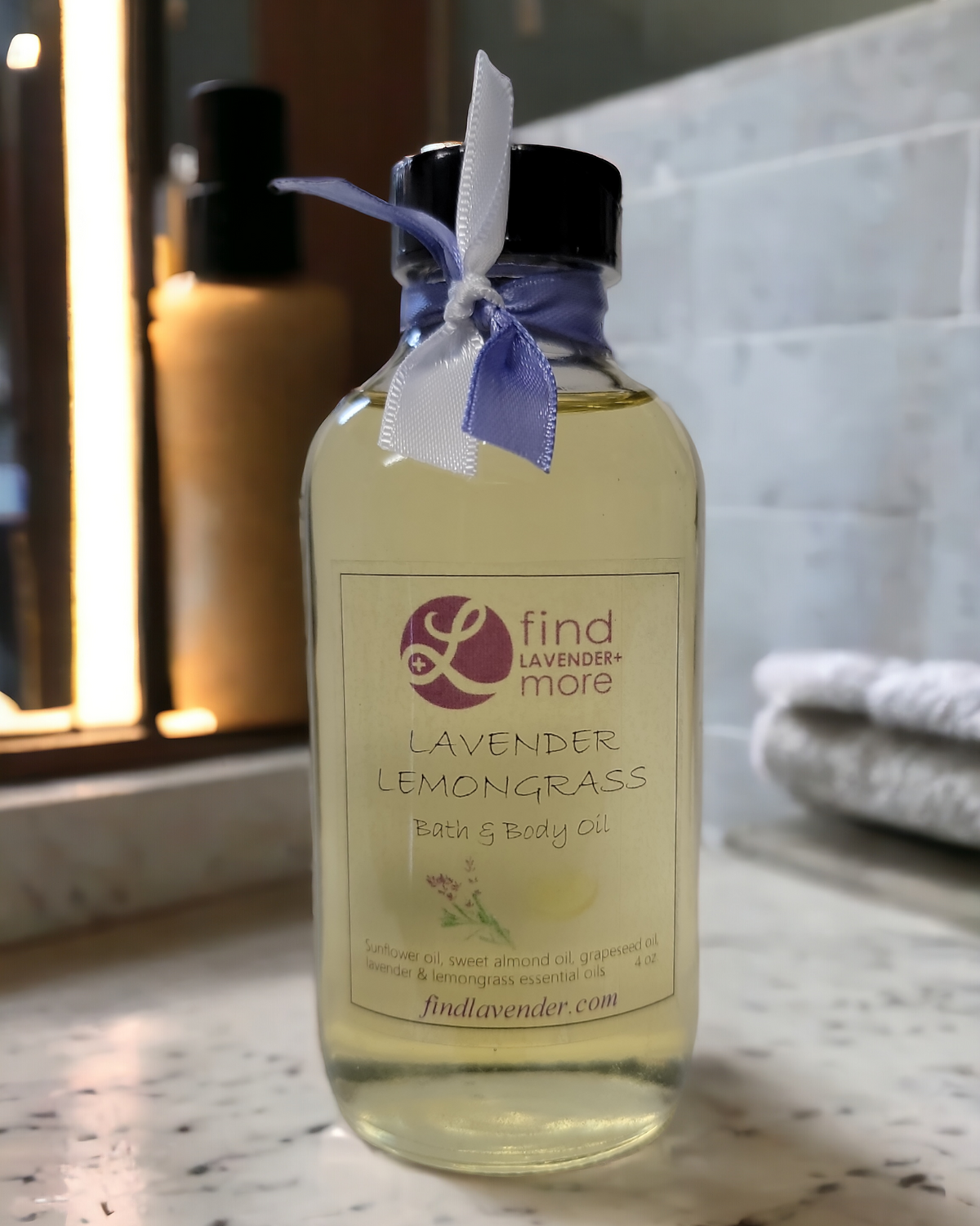 Lavender Massage Oil Natural Body Care Aromatherapy Essential Oil | Health and Beauty | Wiccan Center