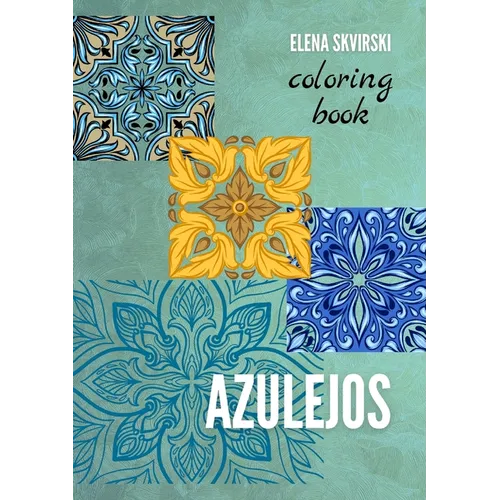 Azulejos: Coloring Book - Paperback | Books | Wiccan Center