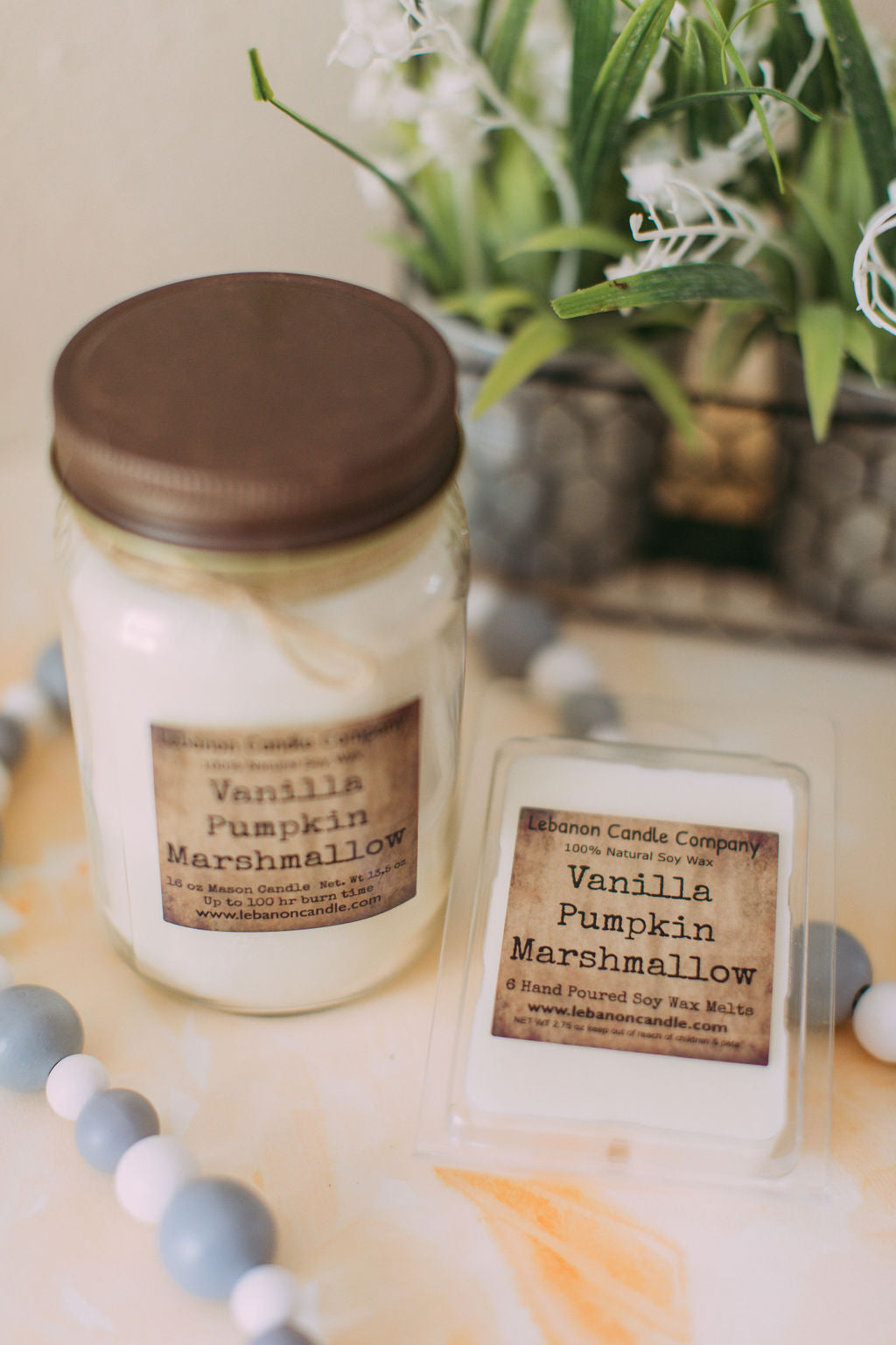Vanilla Pumpkin Marshmallow Wax Melt | Candles & Melts | Wiccan Center