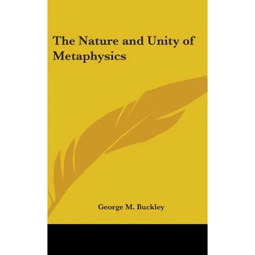 The Nature and Unity of Metaphysics - Hardcover