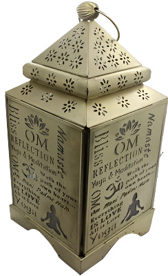 Iron & Glass Moroccan lamp Model LM102 | HOME AND GARDEN | Wiccan Center