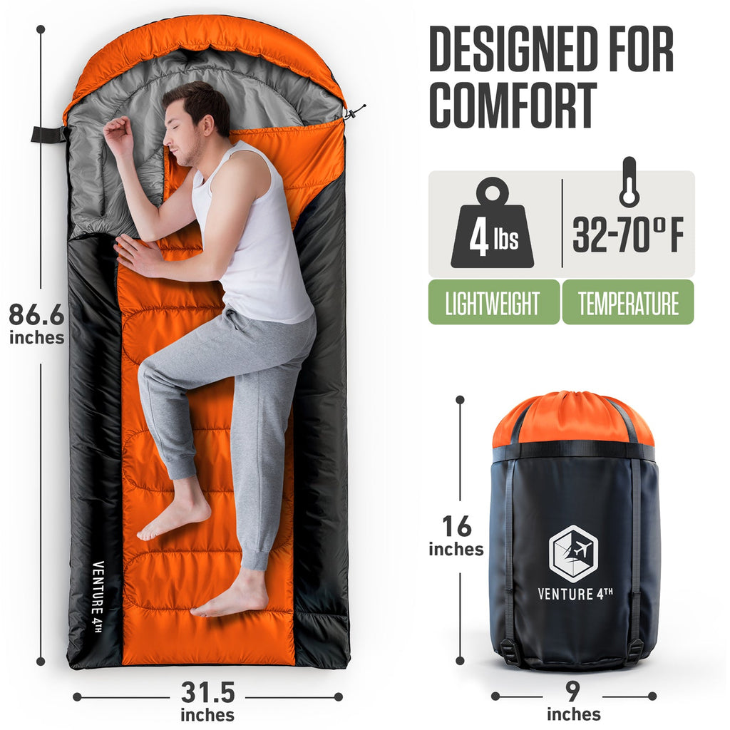 XXL Sleeping Bag for Big and Tall Campers | Sleeping Bag | Wiccan Center