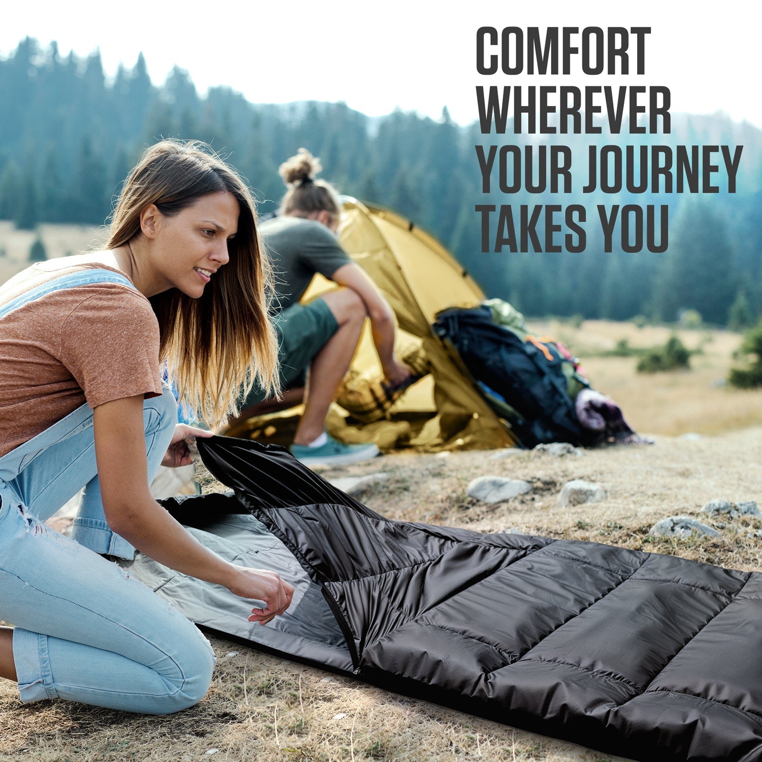 XXL Sleeping Bag for Big and Tall Campers | Sleeping Bag | Wiccan Center