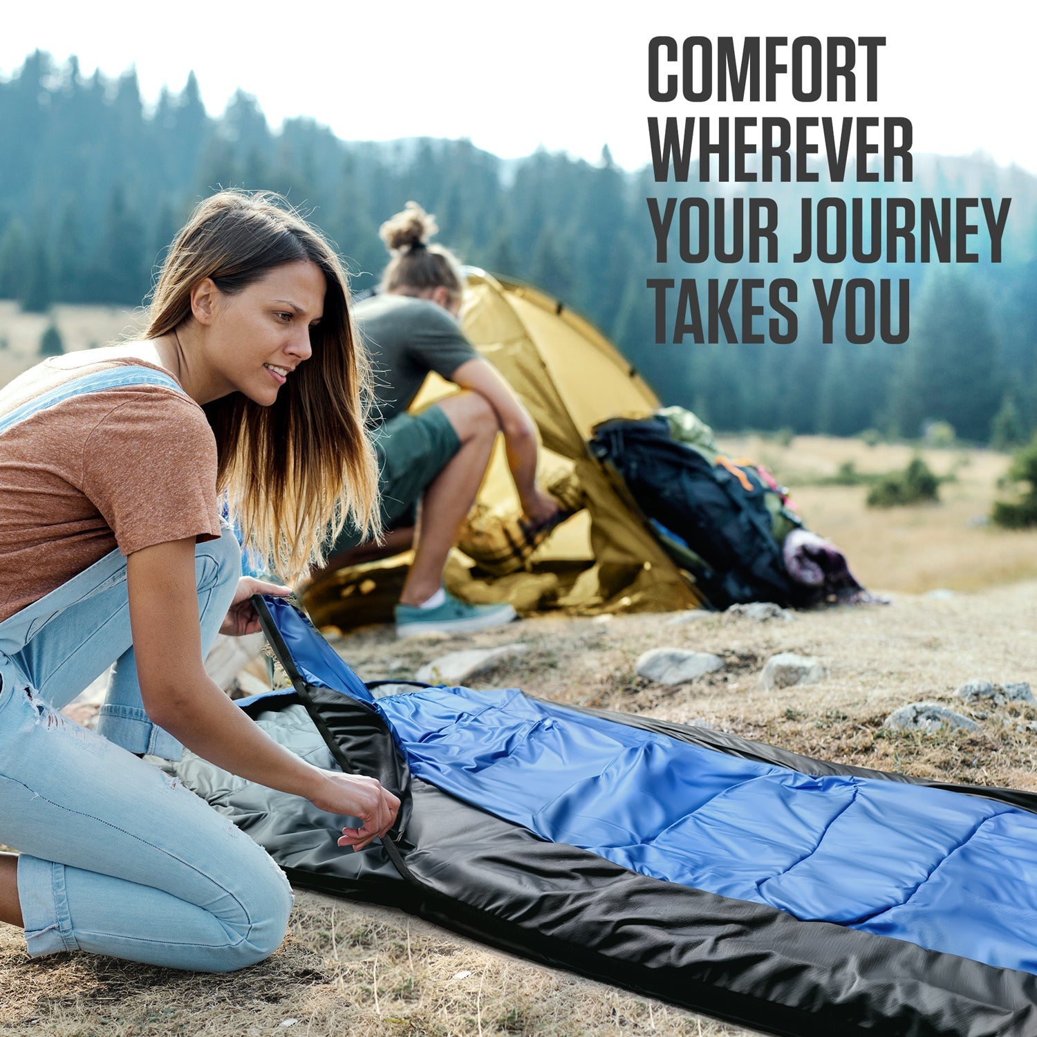XXL Sleeping Bag for Big and Tall Campers | Sleeping Bag | Wiccan Center