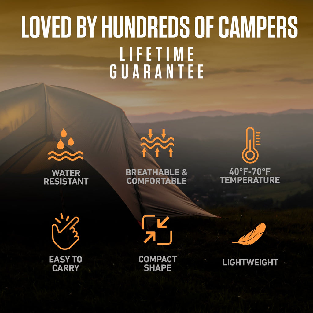 XXL Sleeping Bag for Big and Tall Campers | Sleeping Bag | Wiccan Center