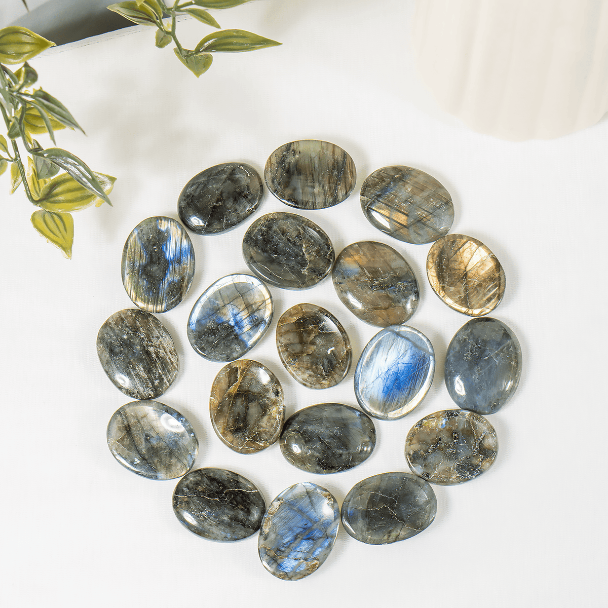 Labradorite Pocket Stones (Synchronicity and Protection)
