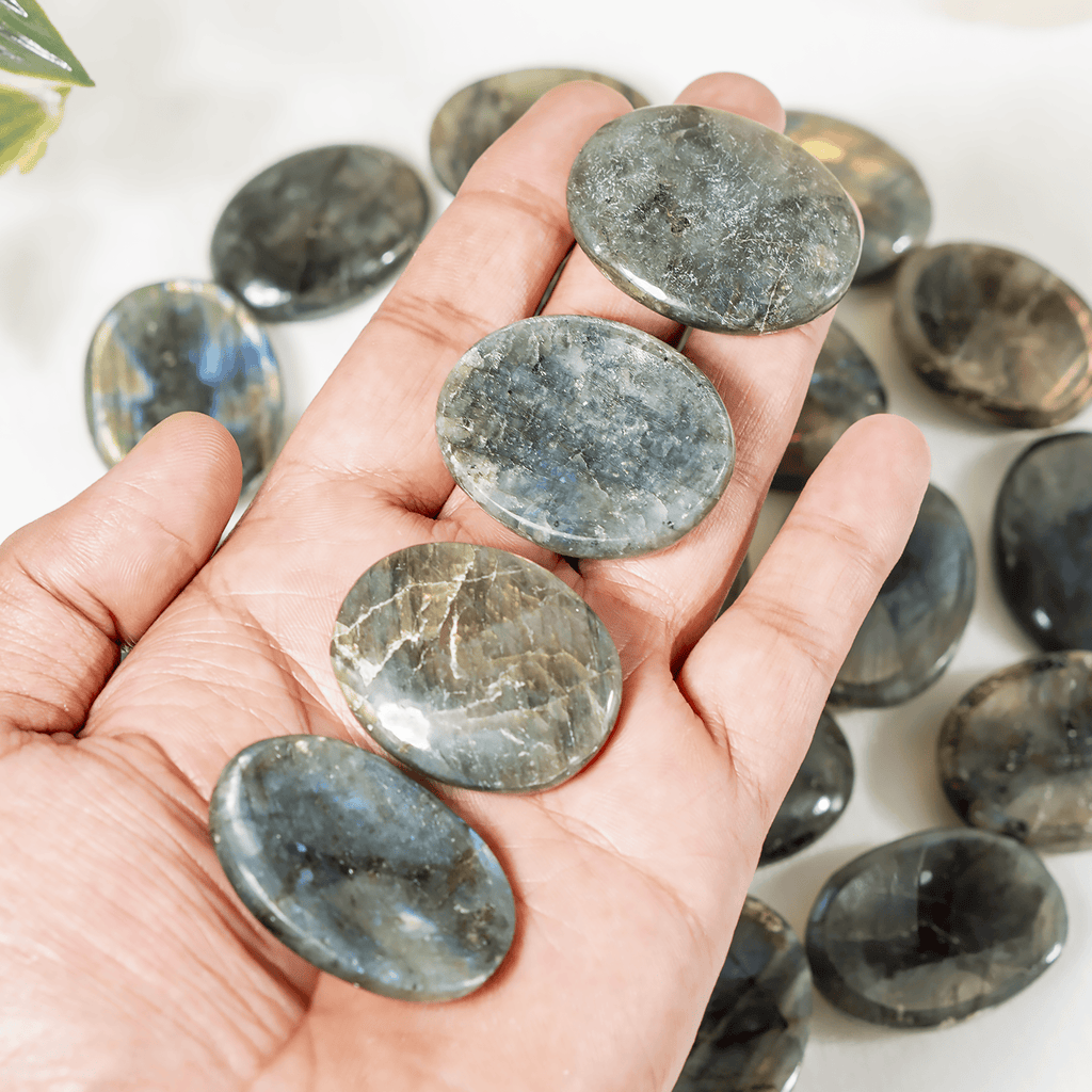 Labradorite Pocket Stones (Synchronicity and Protection)
