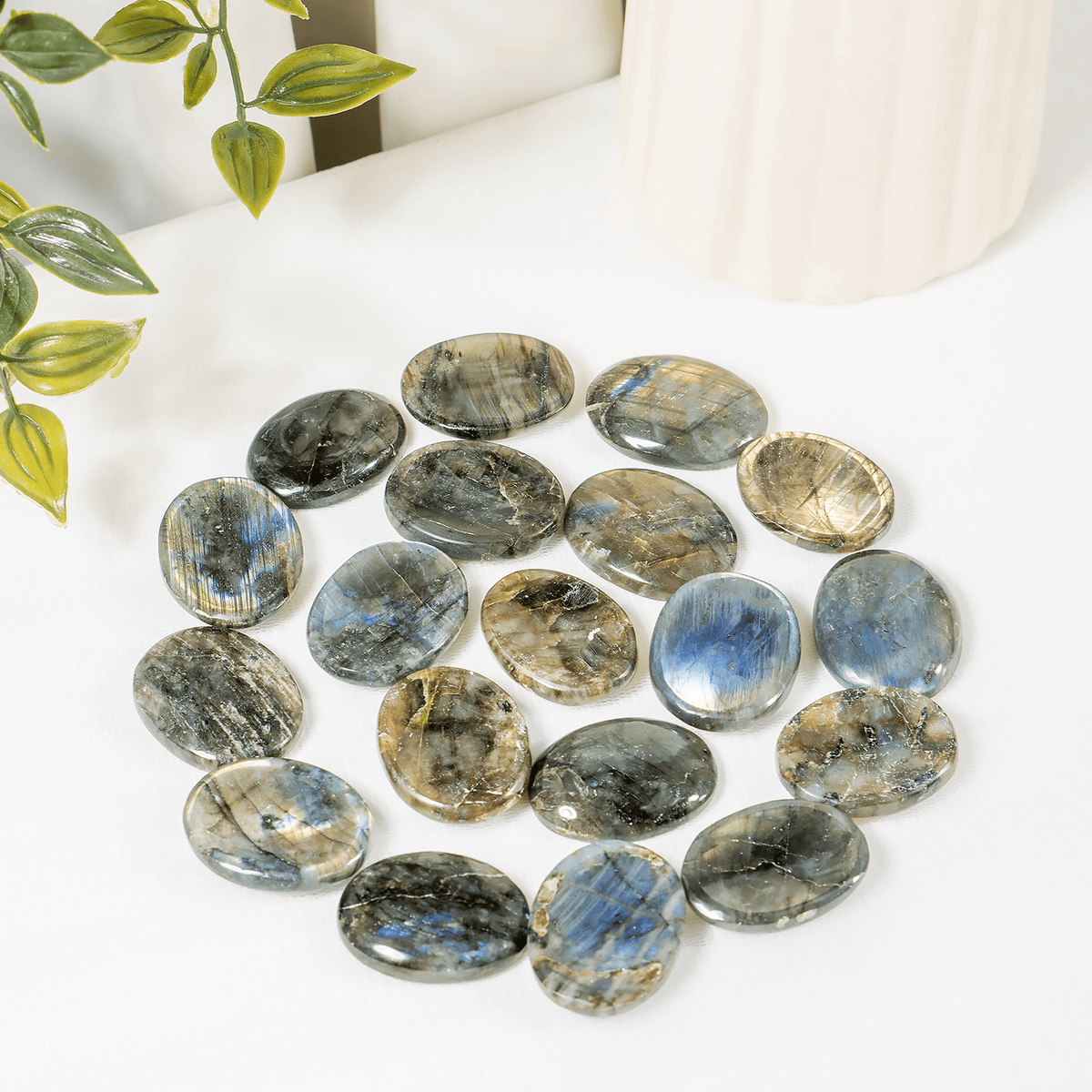 Labradorite Pocket Stones (Synchronicity and Protection)