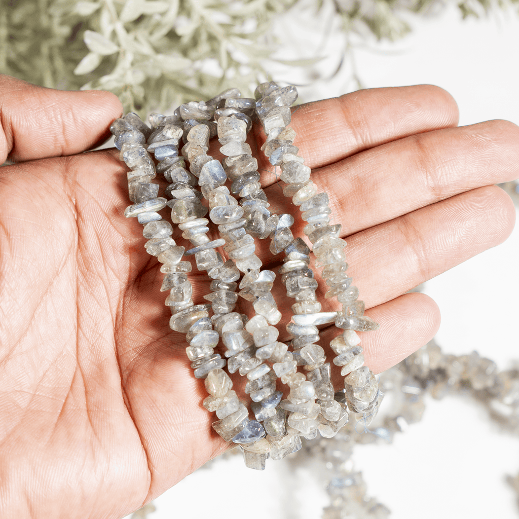 Labradorite Chip Bracelet (Expanded Awareness and Transformation ) | Bracelets | Wiccan Center