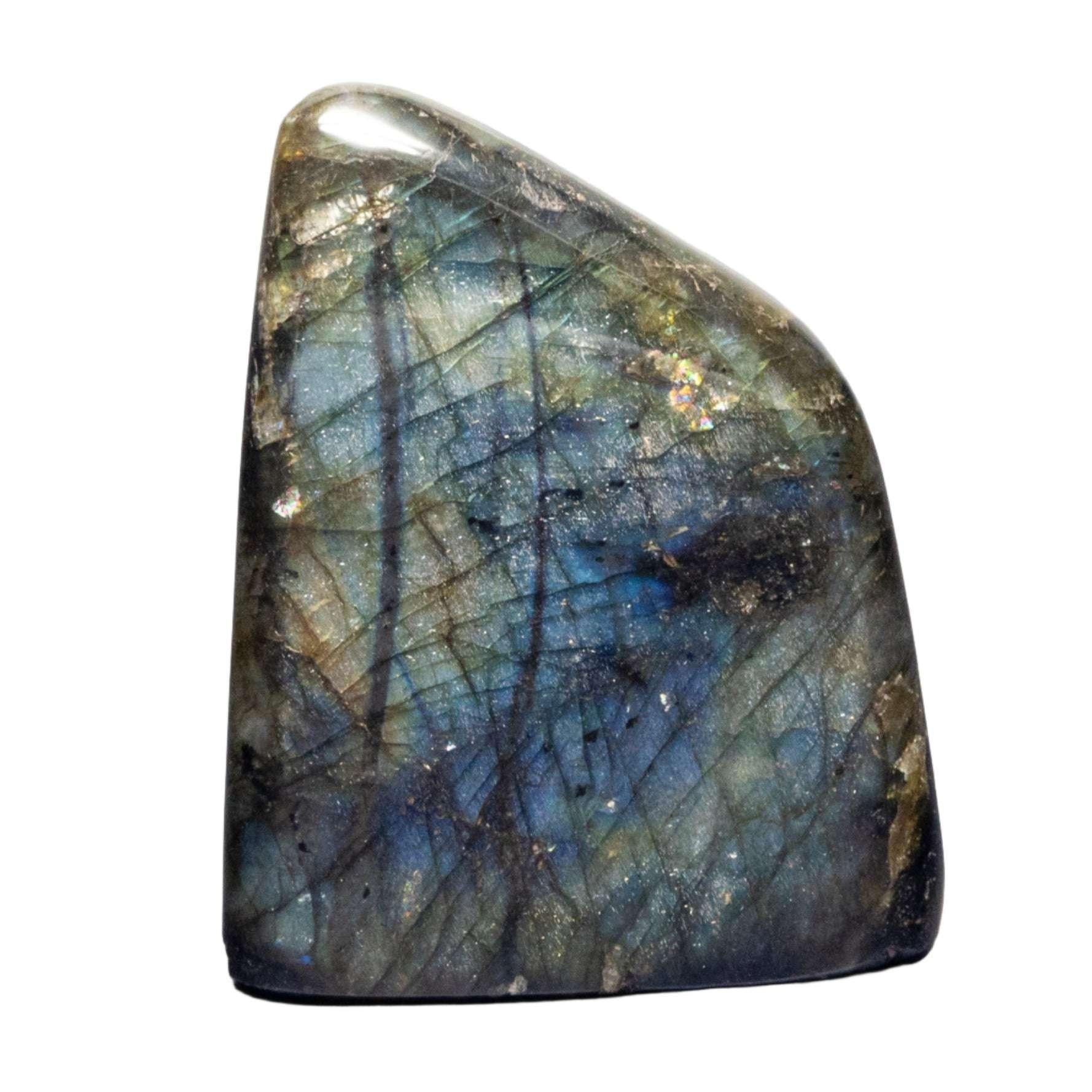 Labradorite Freeform | Iridescent Flash Crystal Specimen