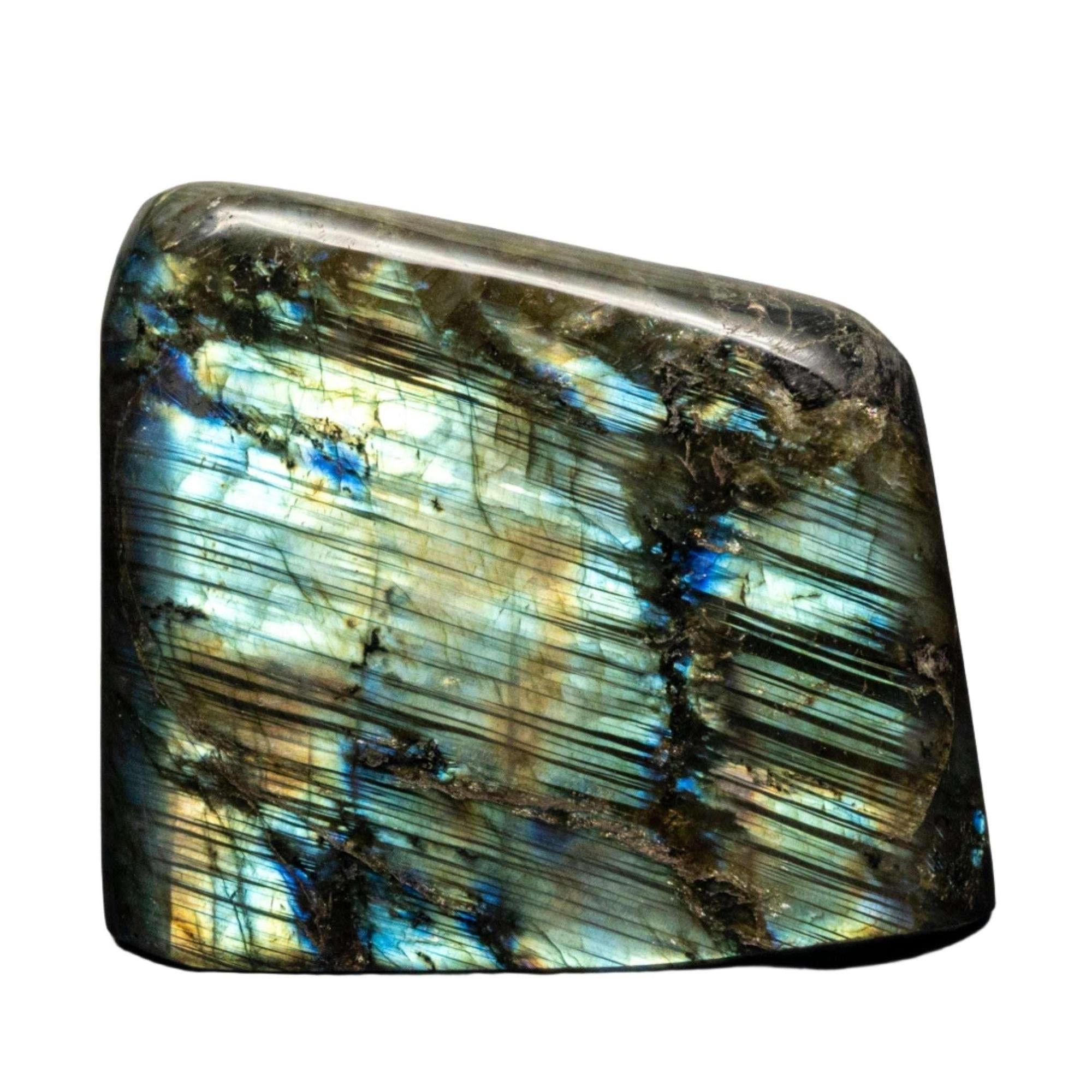 Labradorite Freeform | Iridescent Flash Crystal Specimen