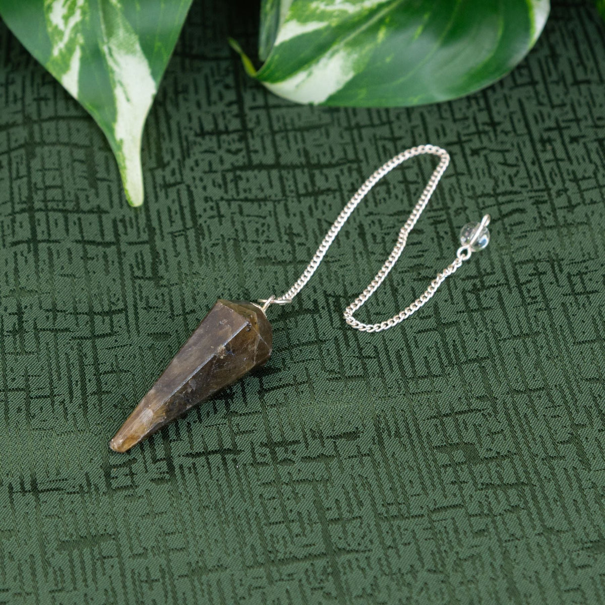 Labradorite Faceted Pendulum | Religious Items | Wiccan Center