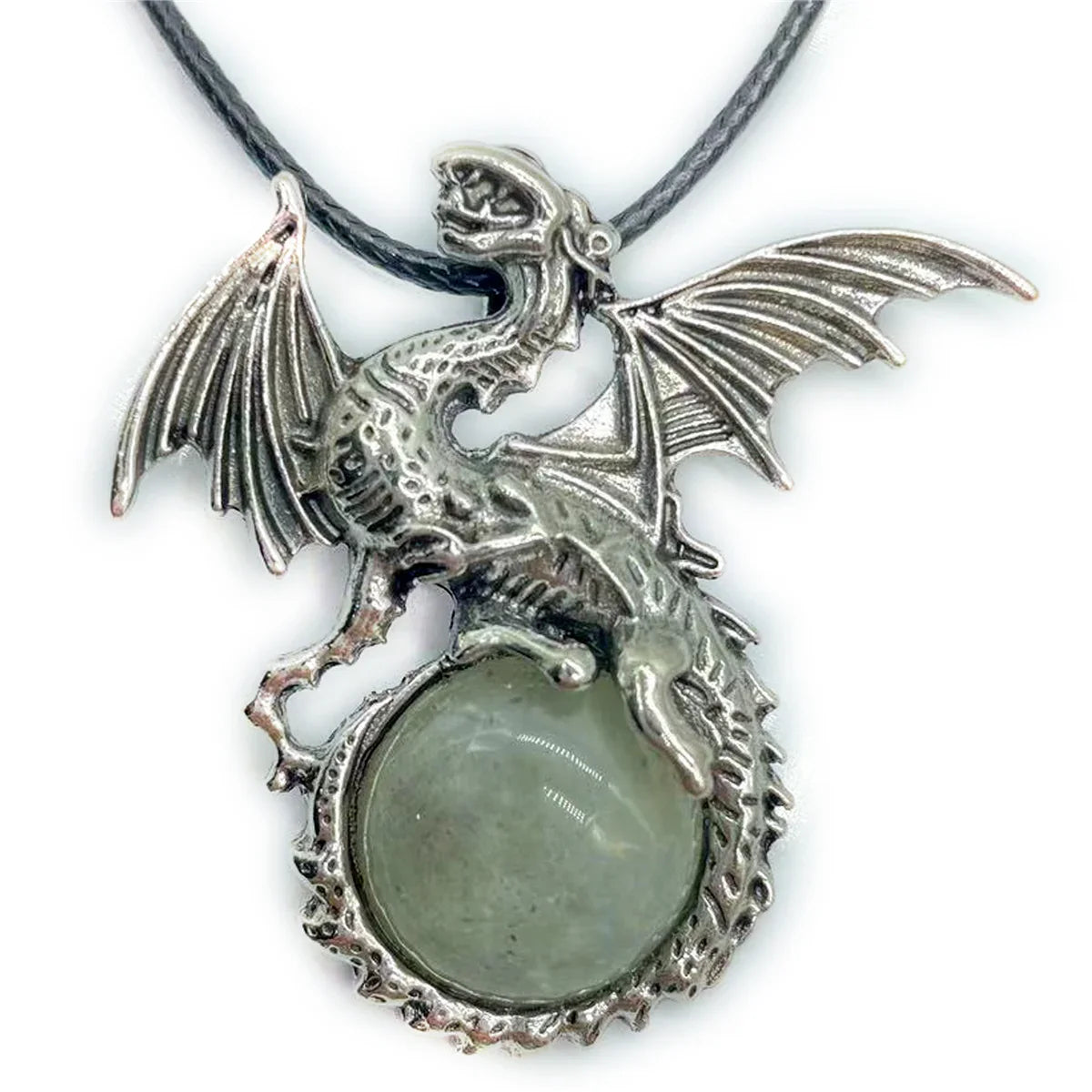 Crystal Circle Dragon Necklaces | necklace | Wiccan Center