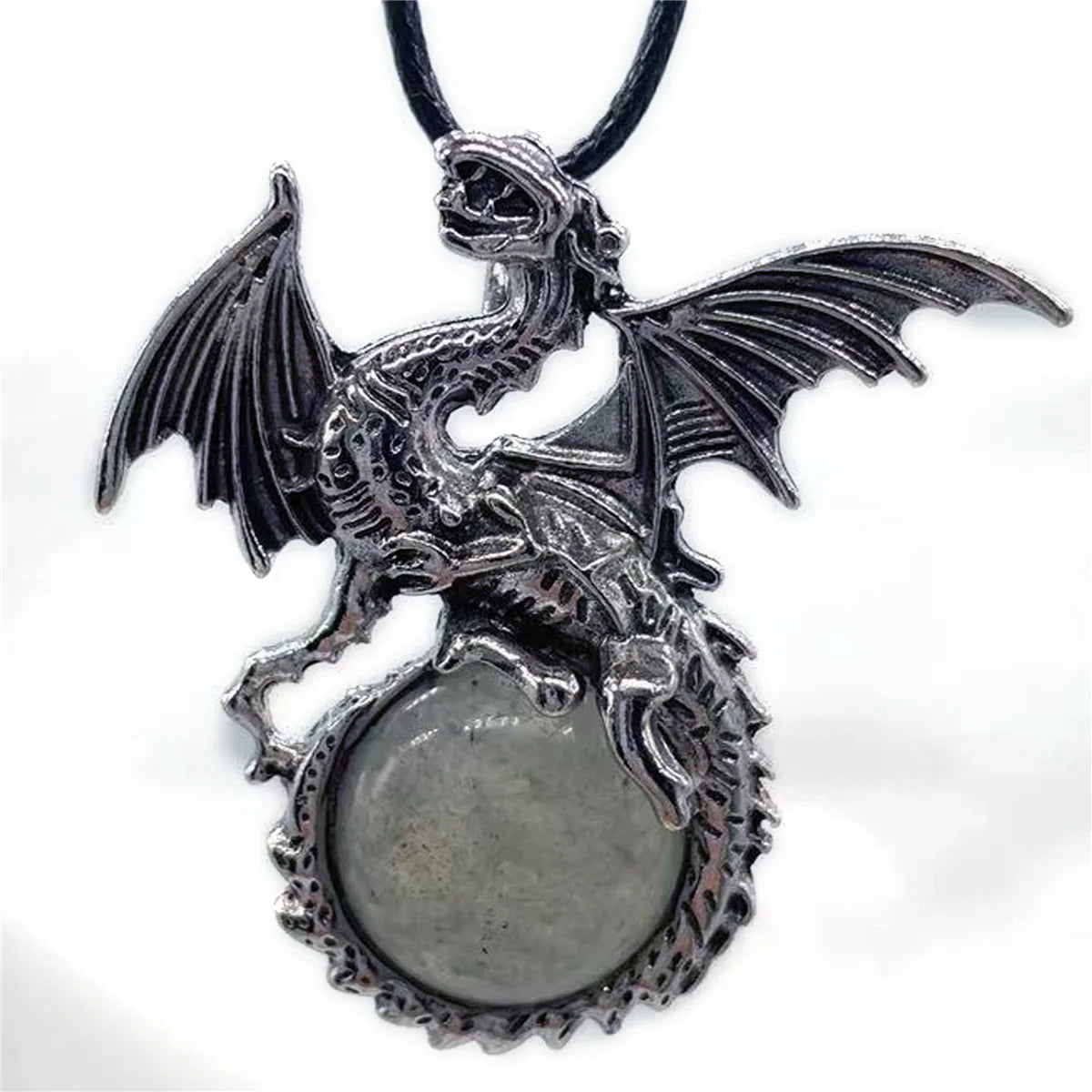 Crystal Circle Dragon Necklaces | necklace | Wiccan Center