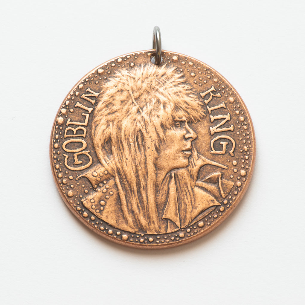 Labyrinth | Goblin King and Goblin City Copper Charm | | Wiccan Center