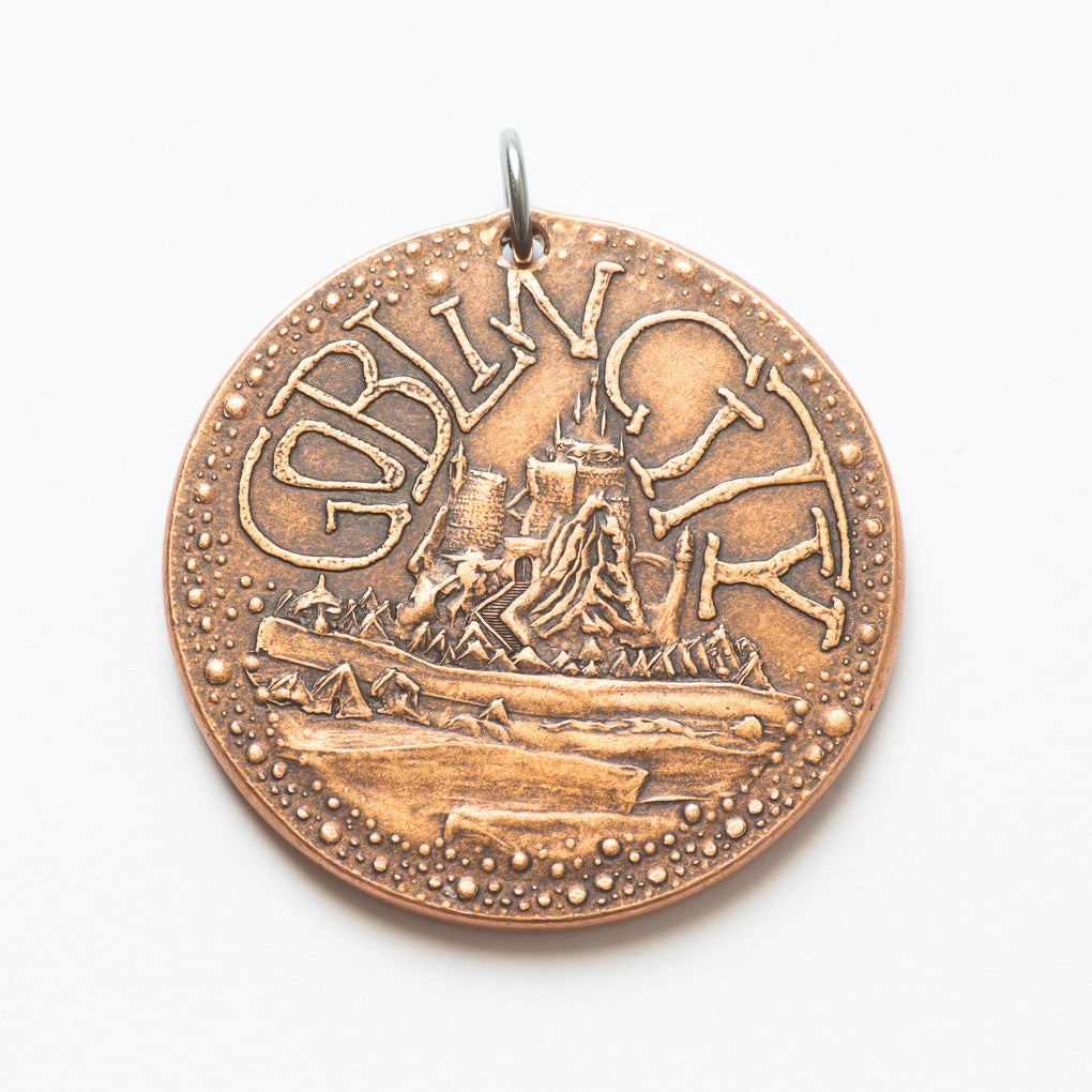 Labyrinth | Goblin King and Goblin City Copper Charm | | Wiccan Center