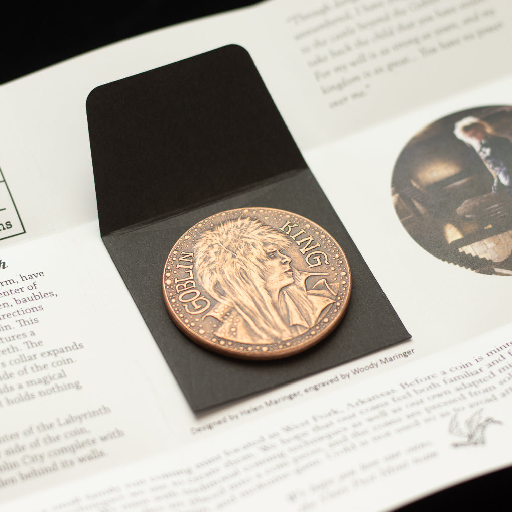 Labyrinth | Goblin King and Goblin City Copper Coin | | Wiccan Center