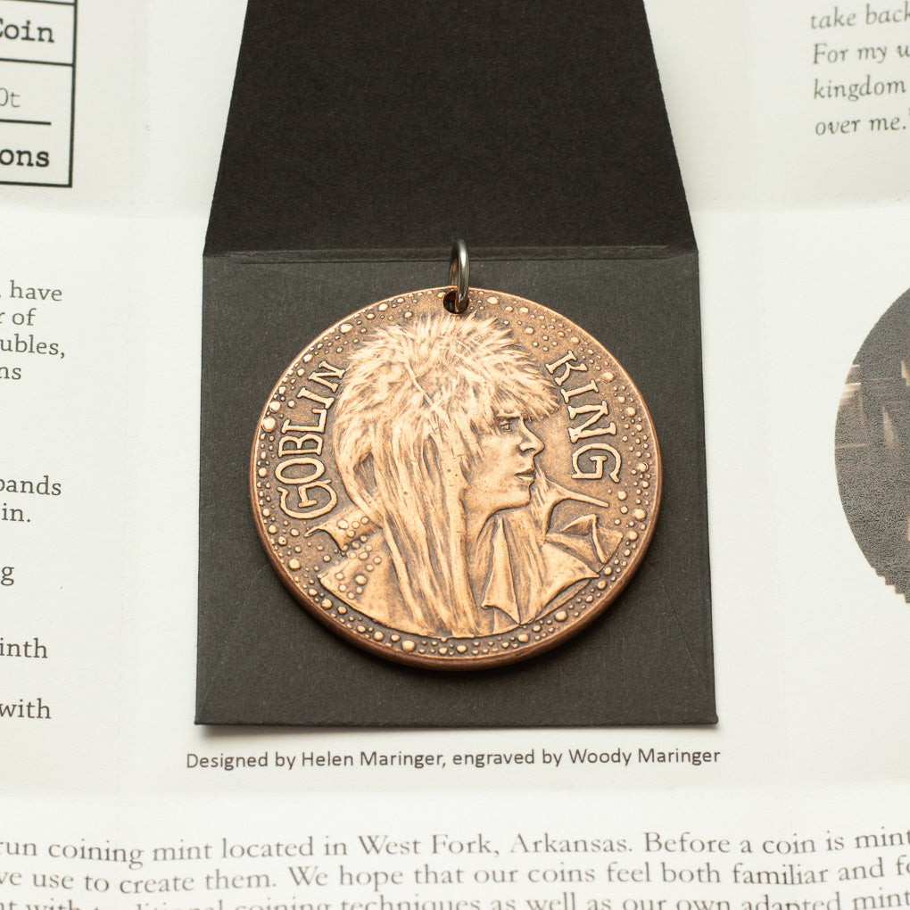 Labyrinth | Goblin King and Goblin City Copper Charm | | Wiccan Center