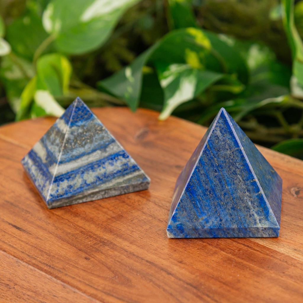 2" Lapis Pyramid | Crystals | Wiccan Center
