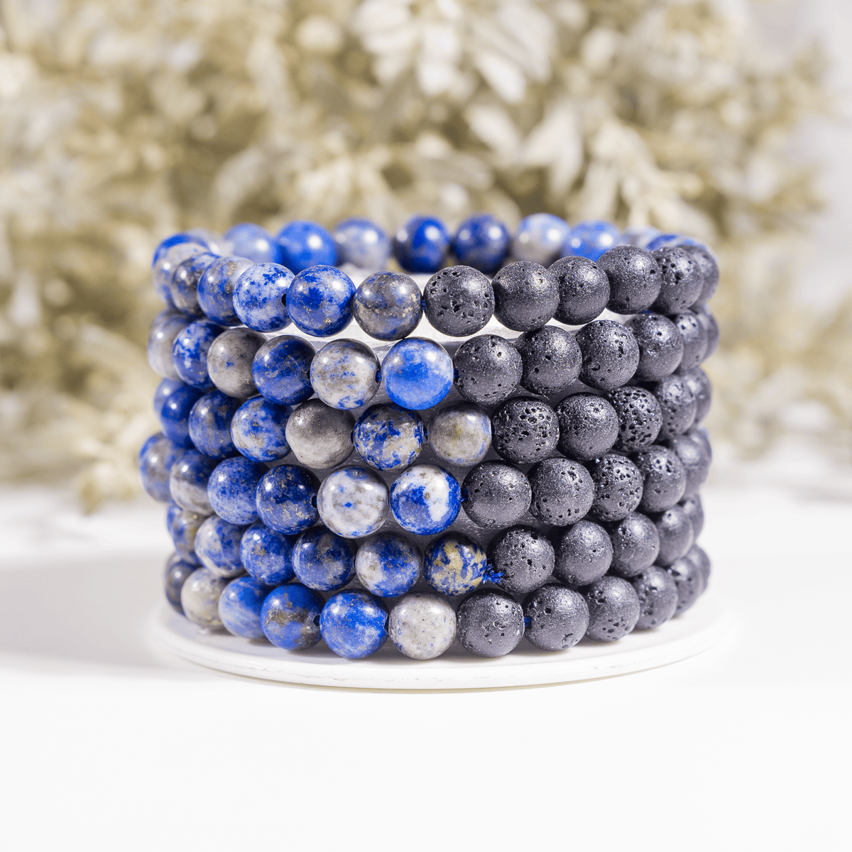 Lapis Lazuli Diffuser Bracelet, Lava Diffuser Jewelry, Aromatherapy, Essential Oil Bracelet, Spiritual Gift, Yoga Gift for Her