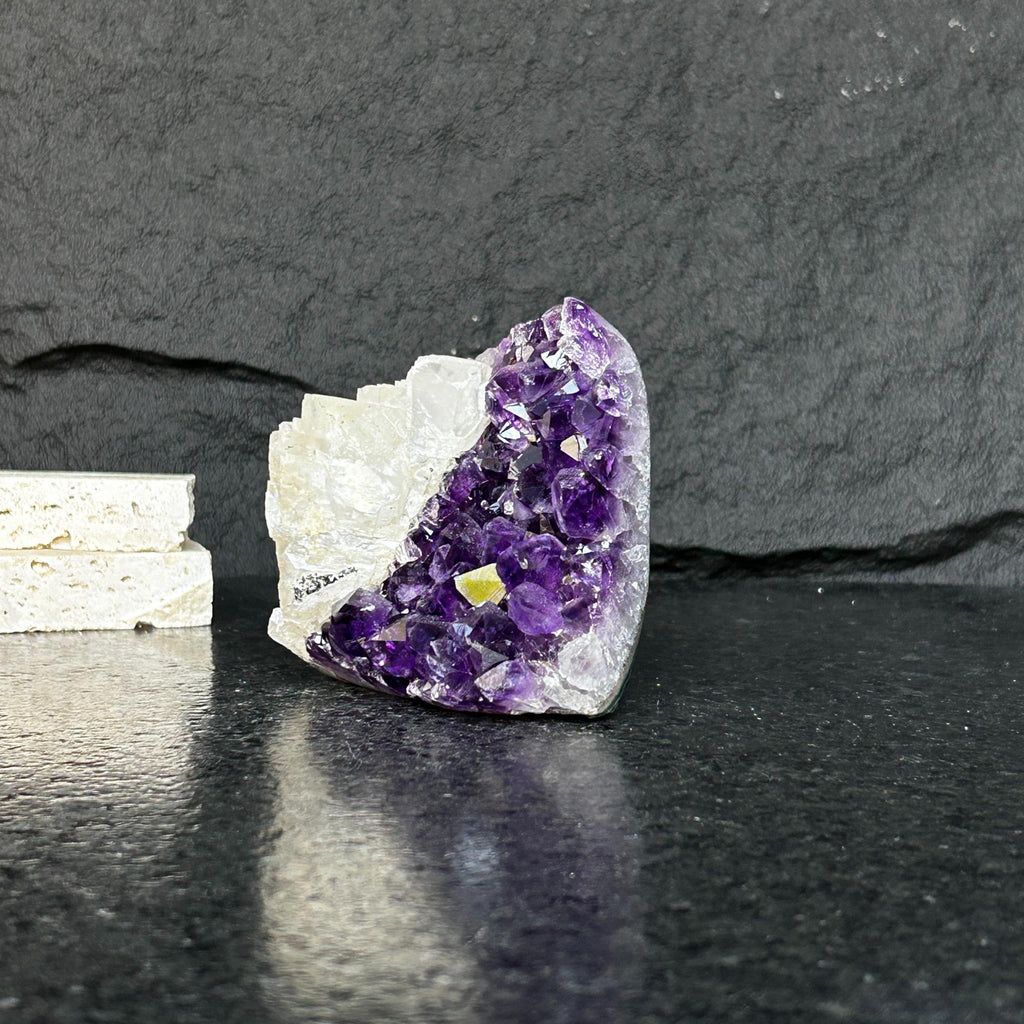Large Amethyst geode Unique raw dark huge crystal cluster | Amethyst Geodes | Wiccan Center