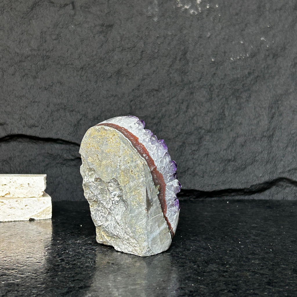 Large Amethyst geode Unique raw dark huge crystal cluster | Amethyst Geodes | Wiccan Center