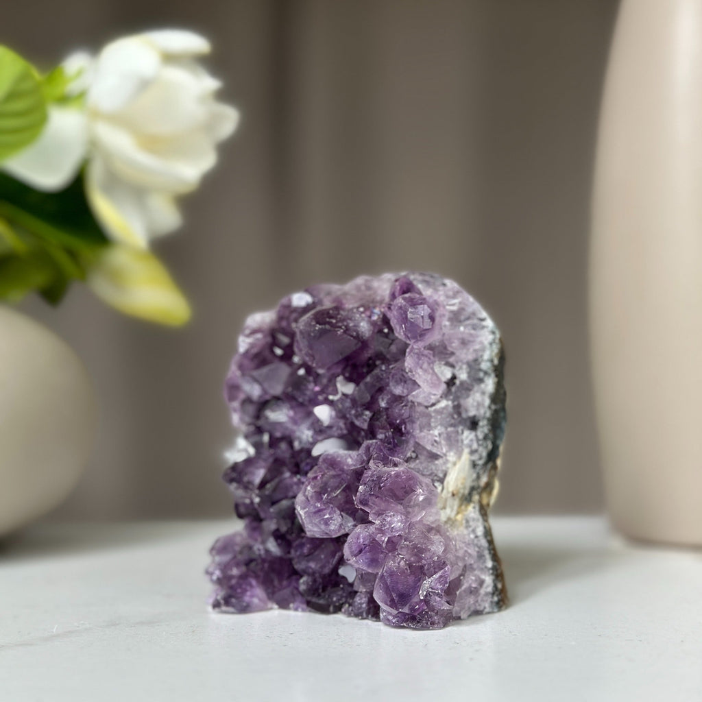 Large crystals, Amethyst geode, Anxiety relief, Stay safe gift | Amethyst Geodes | Wiccan Center