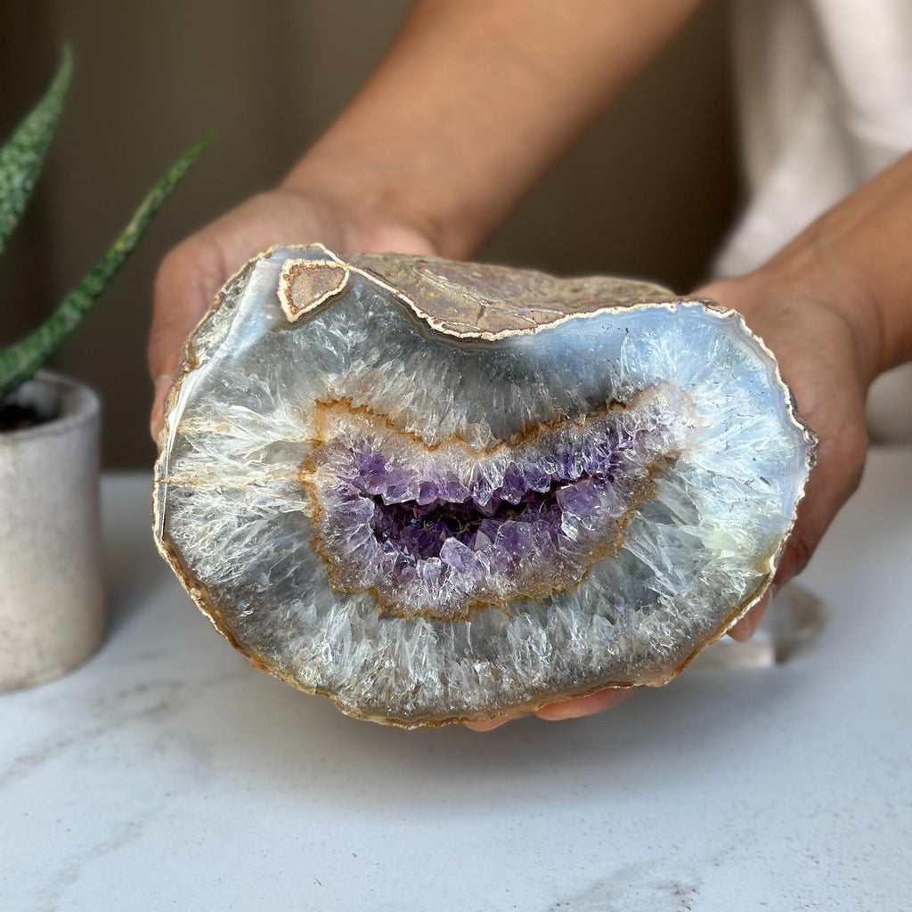 Largest amethyst geode, semi precious rock | Geodes & Bowls | Wiccan Center