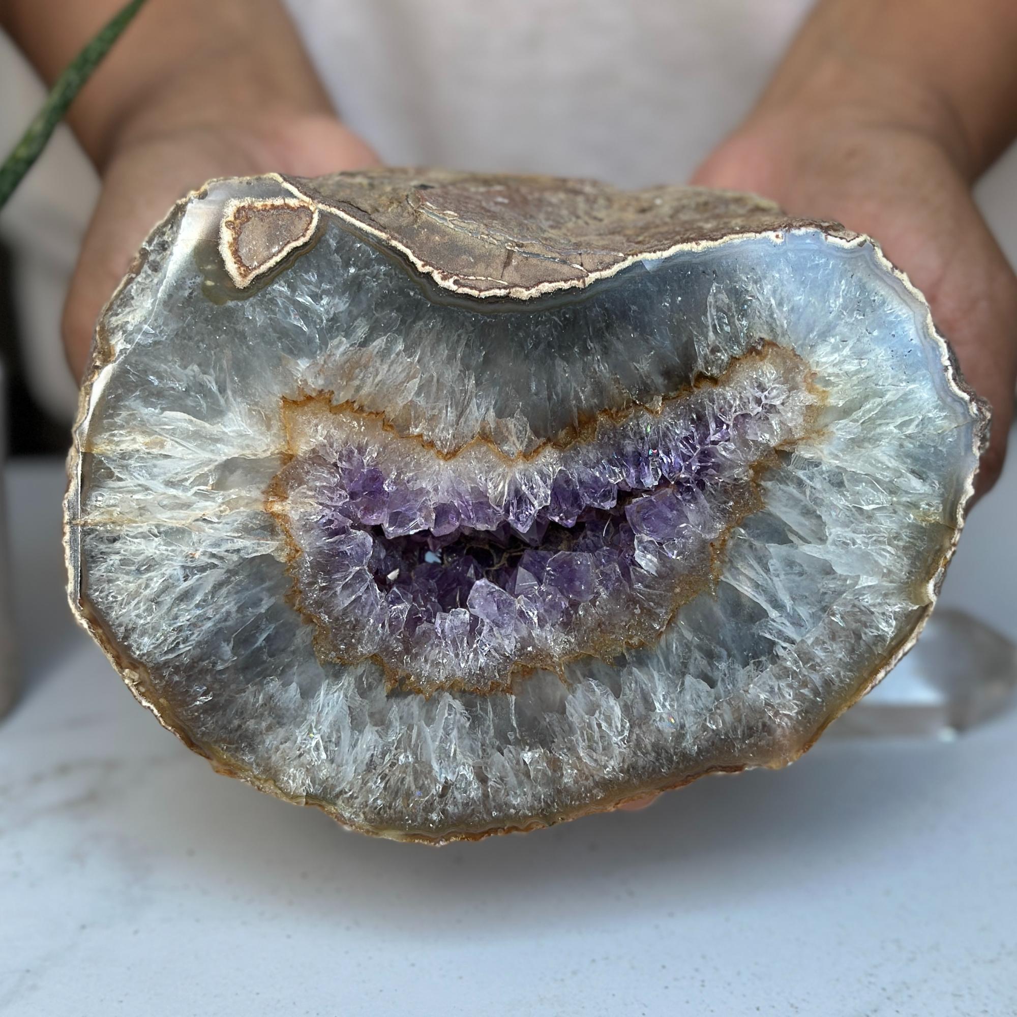 Largest amethyst geode, semi precious rock | Geodes & Bowls | Wiccan Center