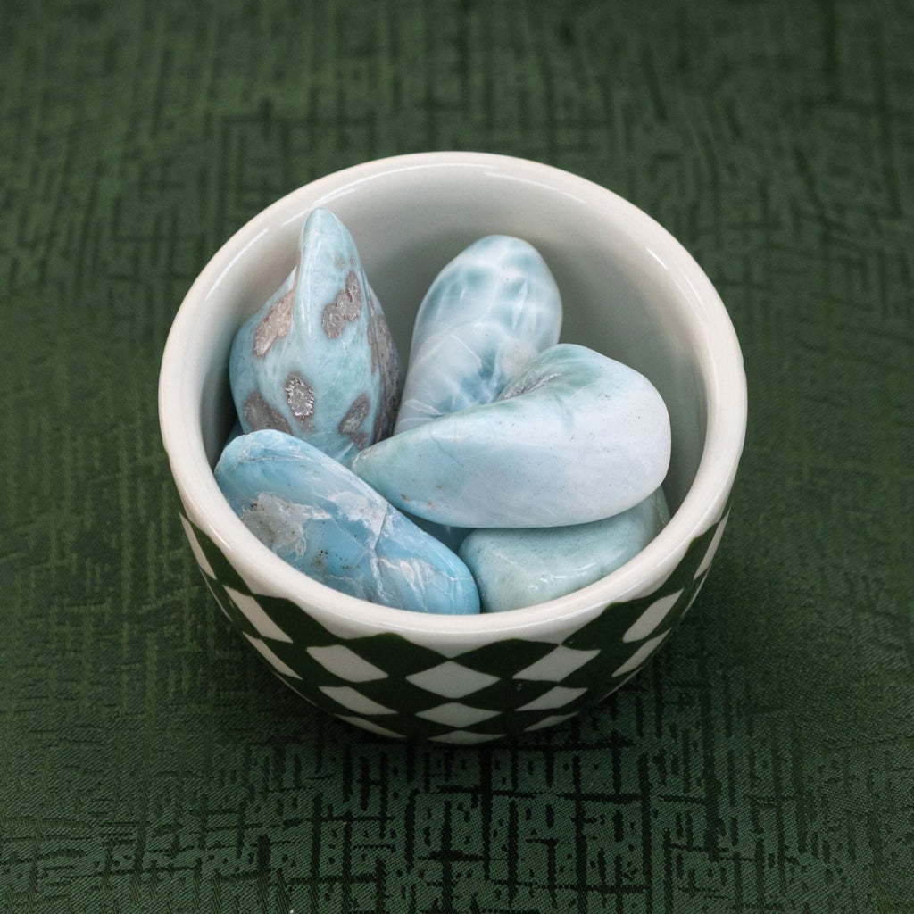 Larimar Tumbled | Crystals | Wiccan Center