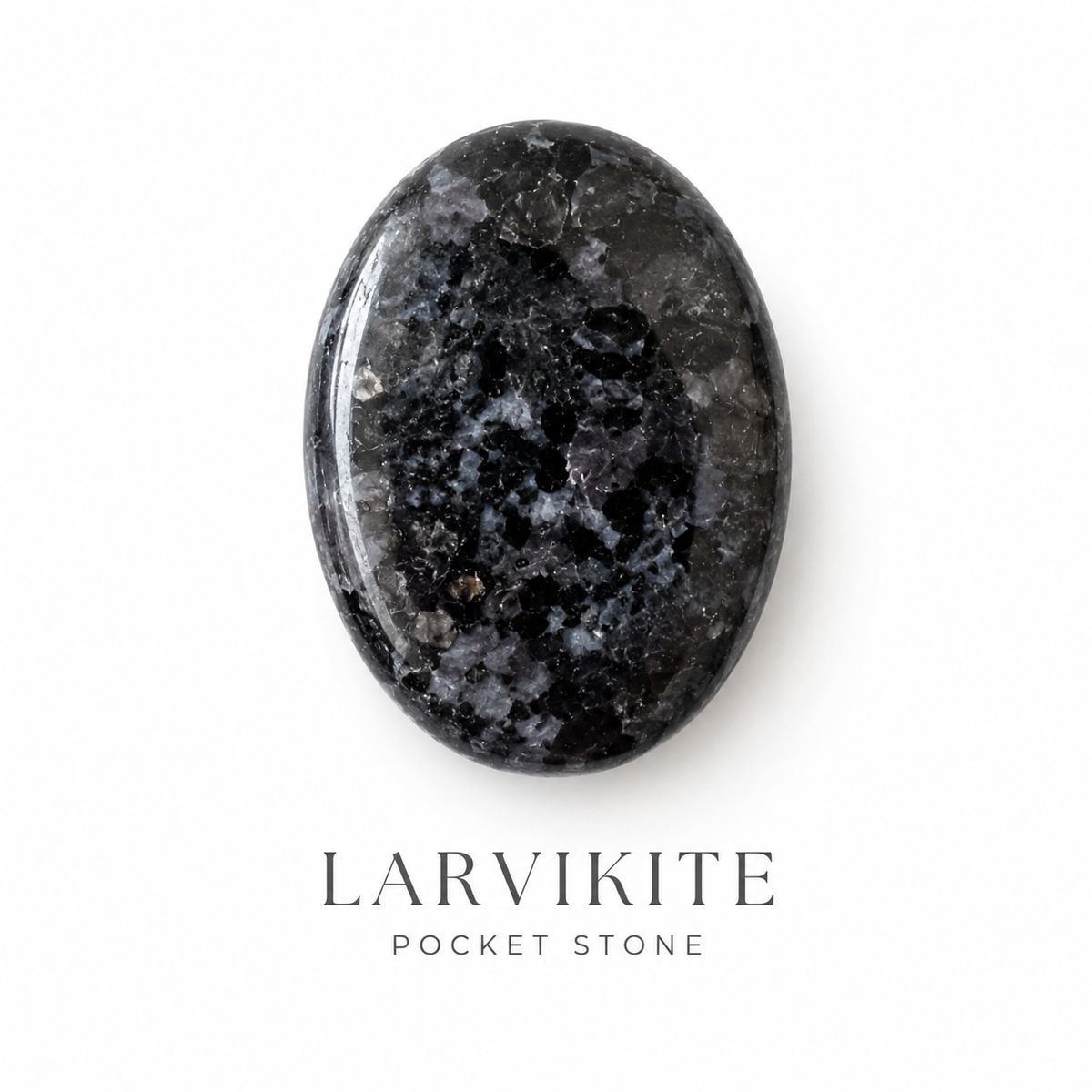 Larvikite Pocket Stones (Breaking Addictions and Clairvoyance )