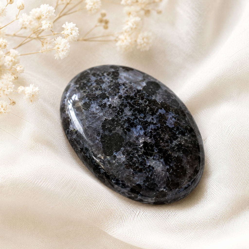 Larvikite Pocket Stones (Breaking Addictions and Clairvoyance )