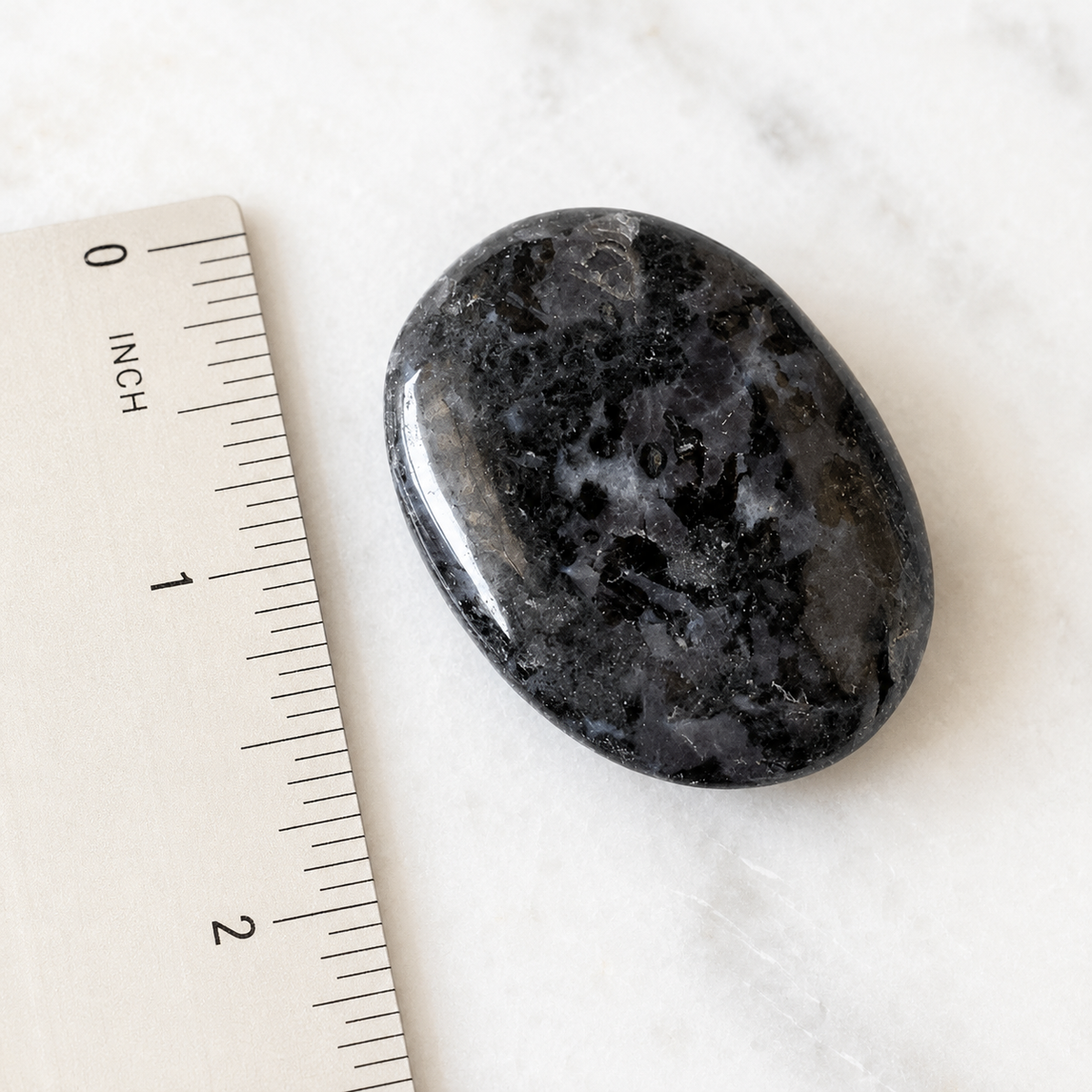 Larvikite Pocket Stones (Breaking Addictions and Clairvoyance )