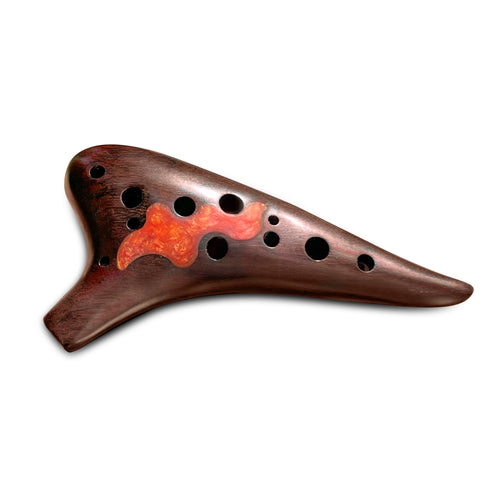 12 Hole Wooden Soprano Ocarina in C Major | | Wiccan Center
