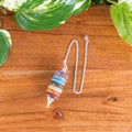 7 Chakra Layered Pendulum | | Wiccan Center
