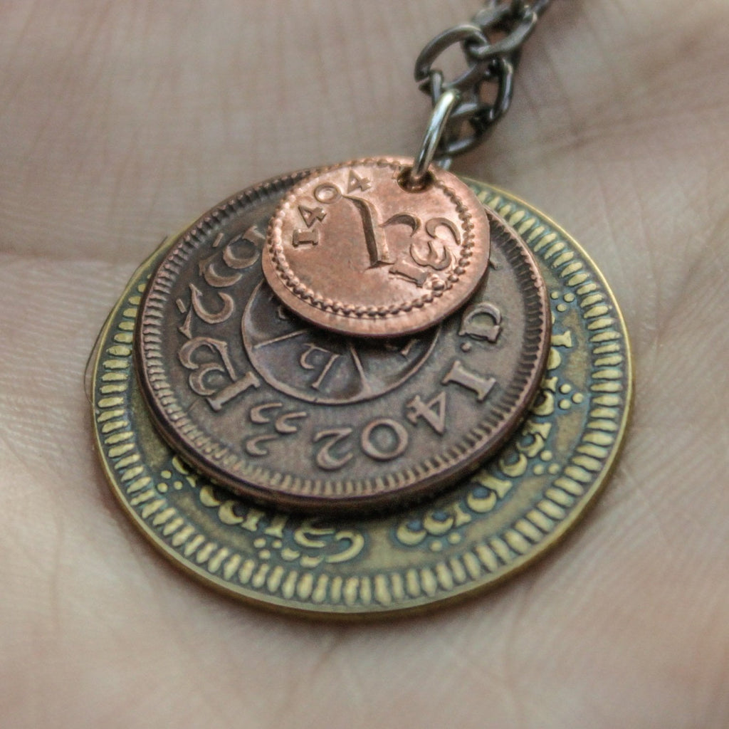 THE SHIRE™ Layered Coin Necklace | Necklaces | Wiccan Center