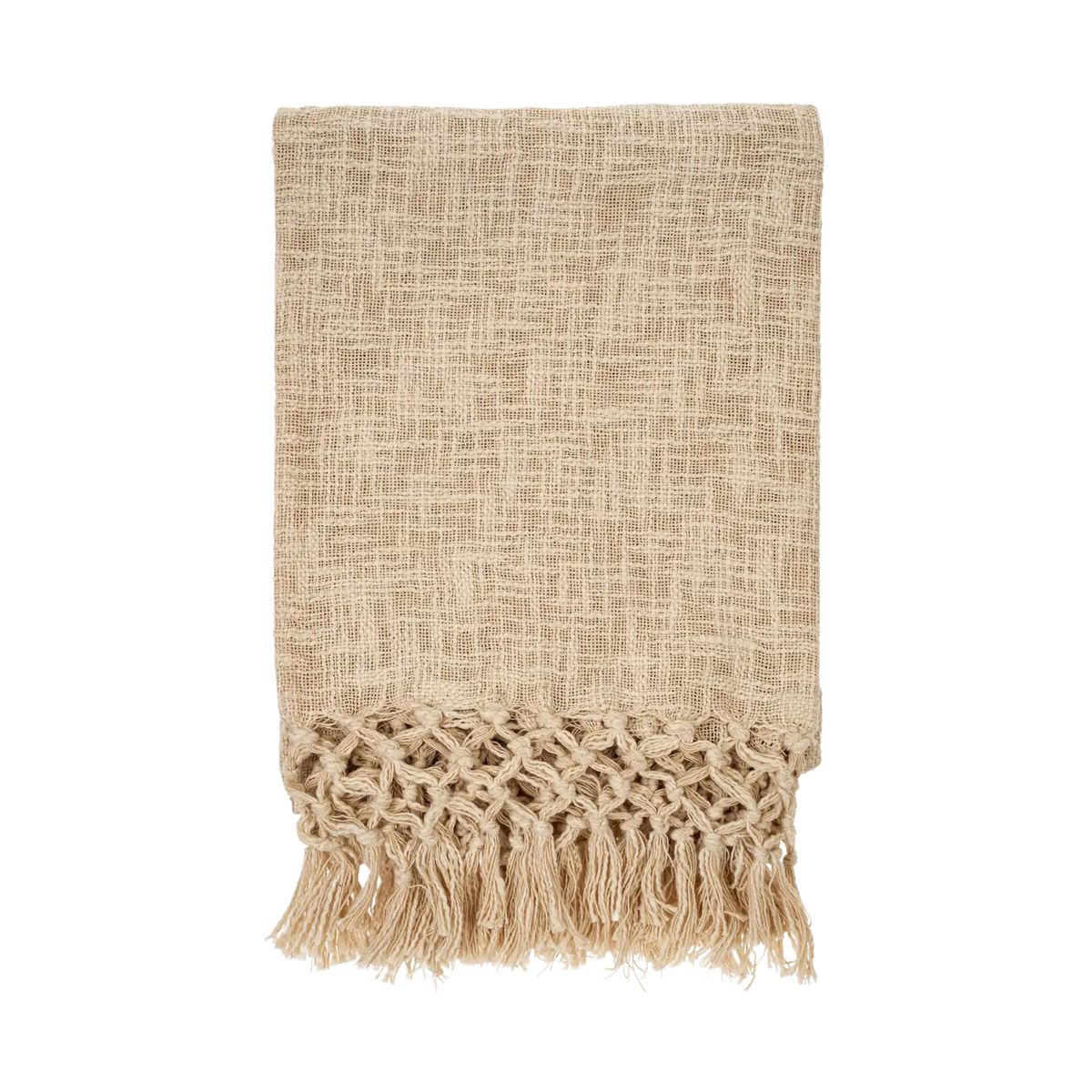Leela Braided Tassel Throw Blanket