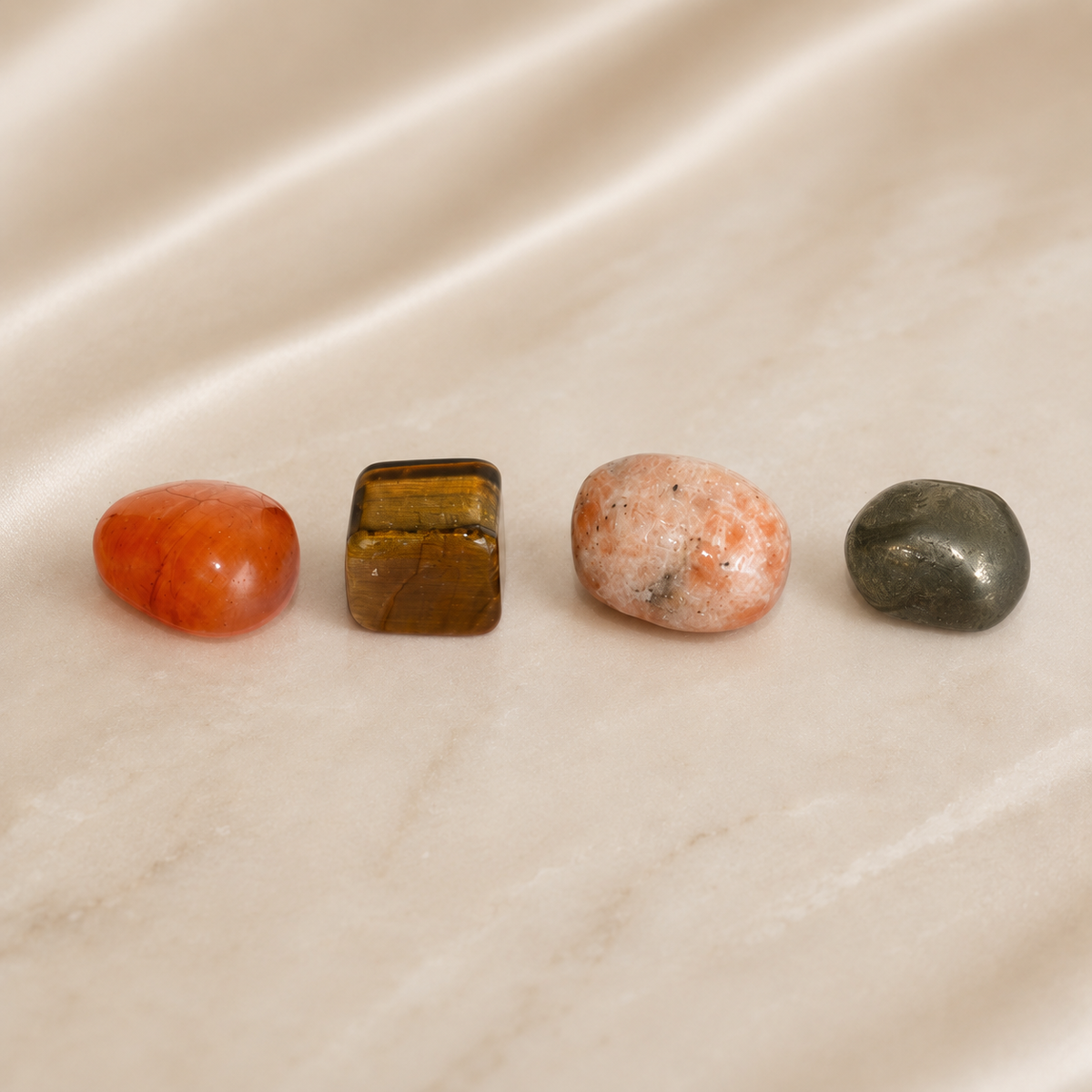LEO Zodiac Crystal Kit, Leo Birthstones Tumbled Stones Set, Leo Stones Gifts