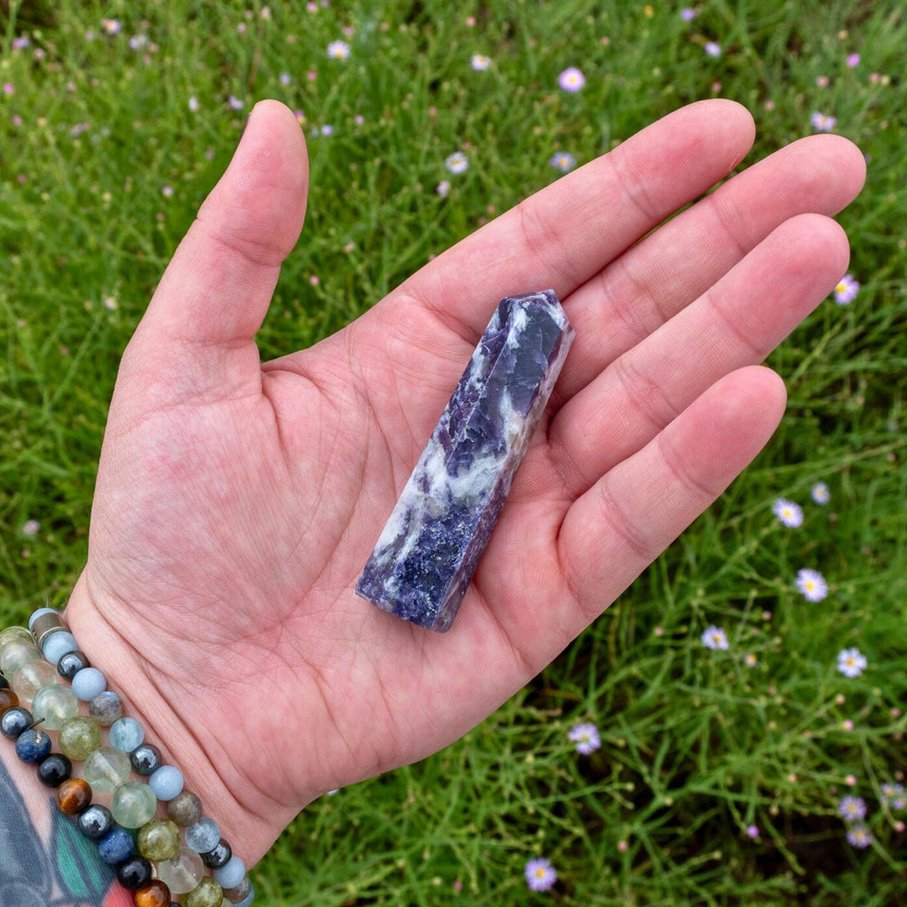 Lepidolite Tower | Crystals | Wiccan Center